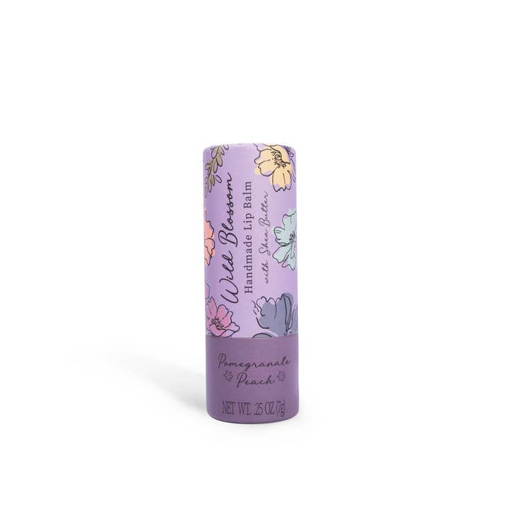 Baume à lèvres Wild Blossom - Pomegranate Peach pour la vente par Cait + Co