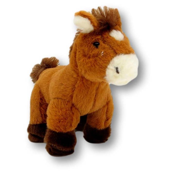 Pony di peluche Luna, giocattolo morbido e coccoloso per la vendita all'ingrosso da parte di Duckshop