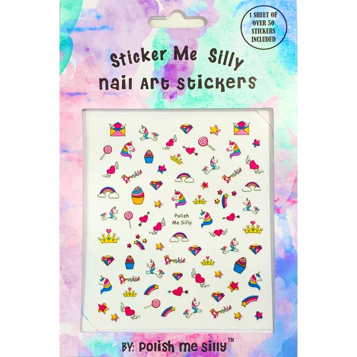 UNICORN NAIL ART STICKERS for wholesale by Polish Me Silly