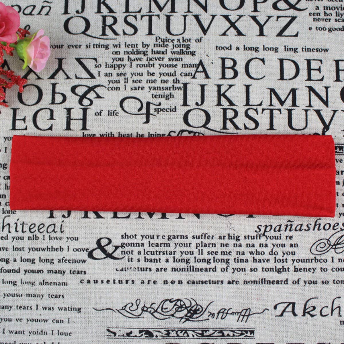 NINEXIS - Wholesale Hair Accessories Set - Women's - CWAHA6413_YOGA SPORTS HEADBAND ELASTIC SOLID COLOR HAIRBAND8