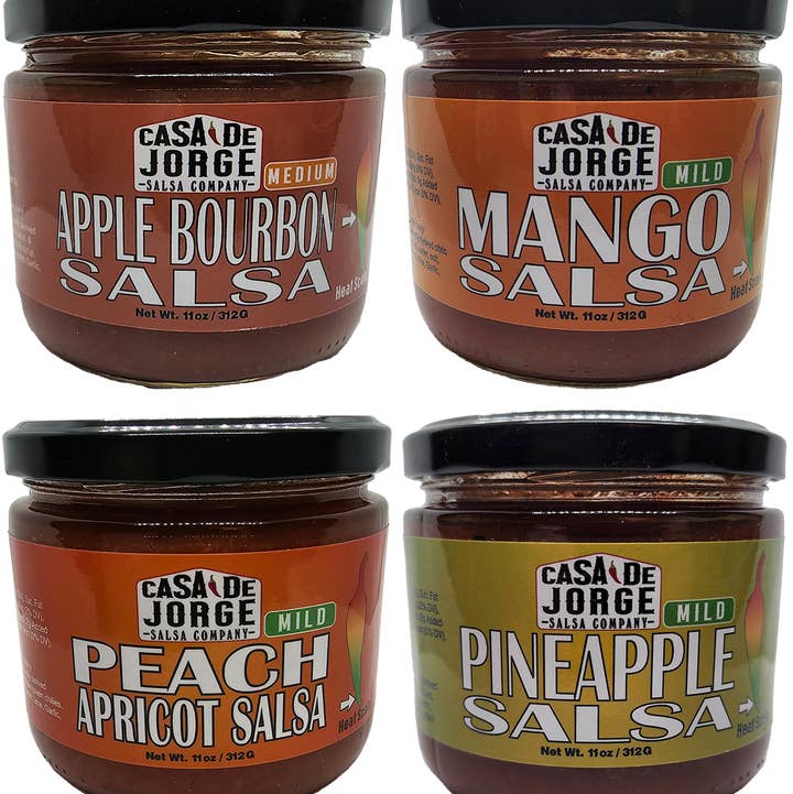 Casa De Jorge Salsa - Wholesale Salsa - Favorite Fruits Sampler Pack0