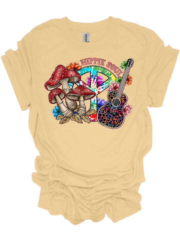 Tshirt- Hippie Soul for wholesale by Unique4u