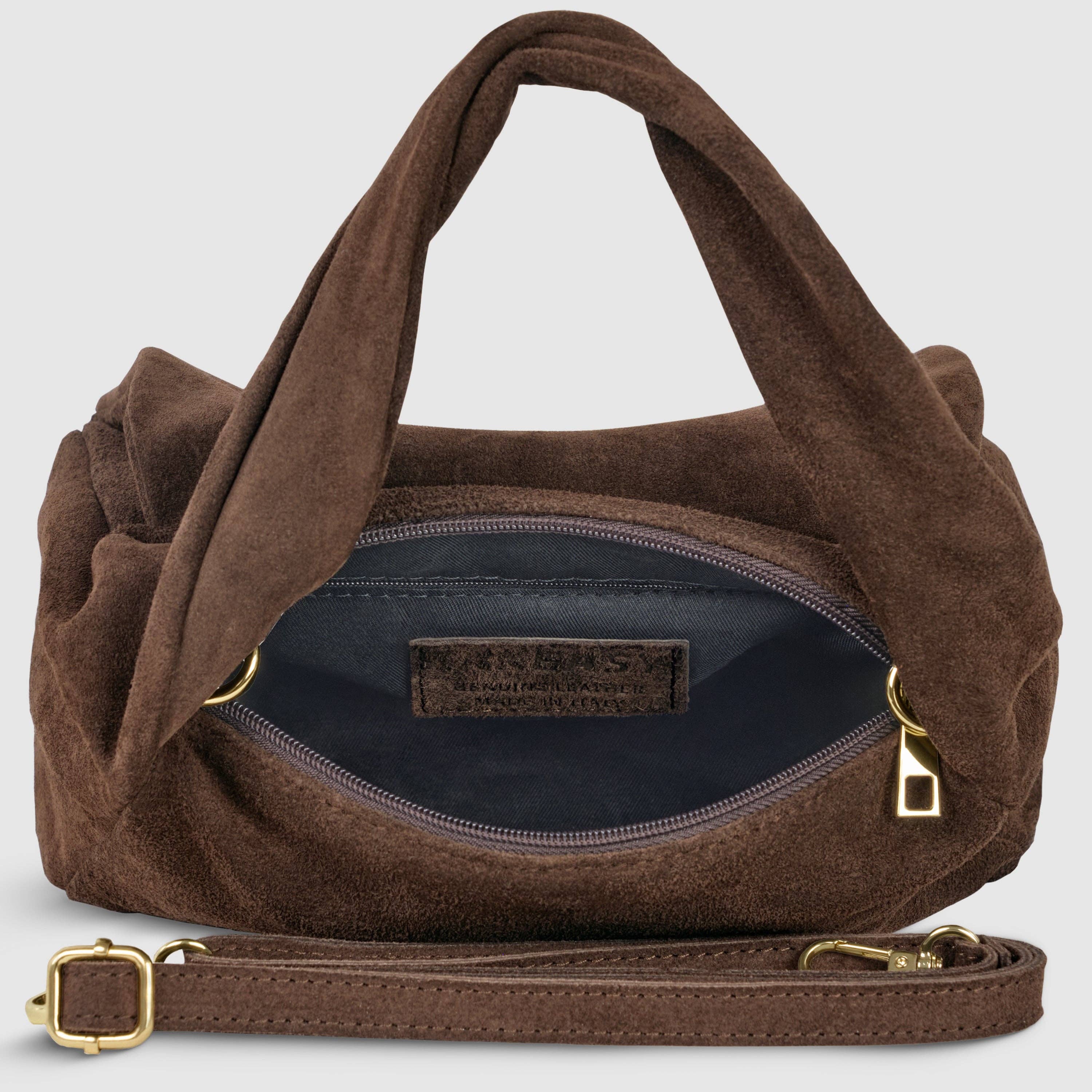 TAKEASY - Vendita all'ingrosso Borsa con manico - Donna - Borsa a mano in pelle scamosciata38