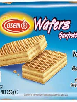 WAFERS VANILLA     -     OSEM for wholesale by Hudson Meat Company