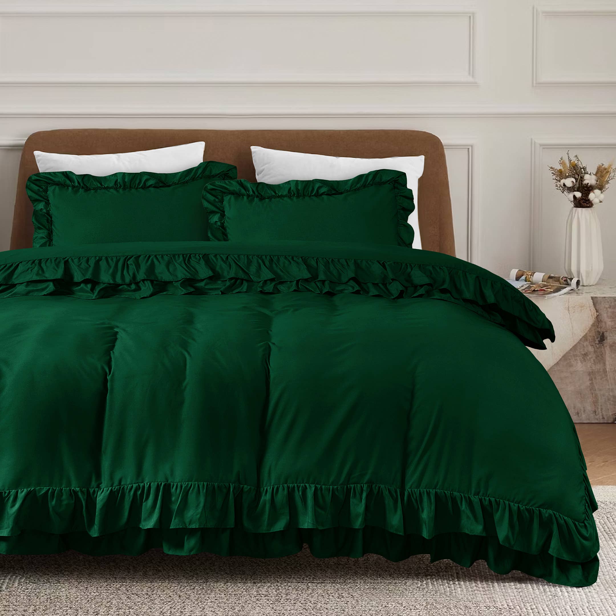 Cotton Passion - Wholesale Bedding Set - Duvet Cover Sets Frilled Duvet Set 3 Pcs Comforter Sets16