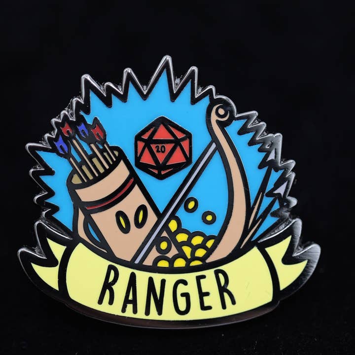 Foam Brain Games - Wholesale Lapel Pin/Button - Banner Class Pin - Ranger1
