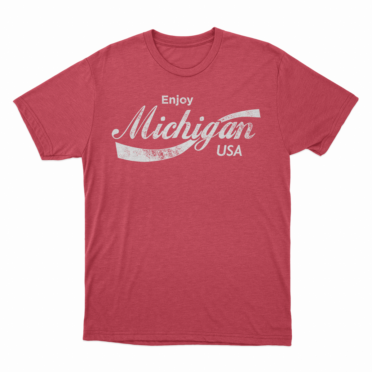Live Love Michigan - Wholesale Screen Printed T-Shirt - Unisex - Enjoy - Unisex Tee0