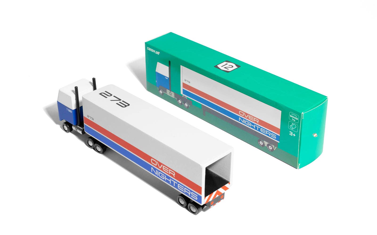 Candylab Toys - Wholesale Toy Car/Truck - Kids - Overnighters Semi Truck2