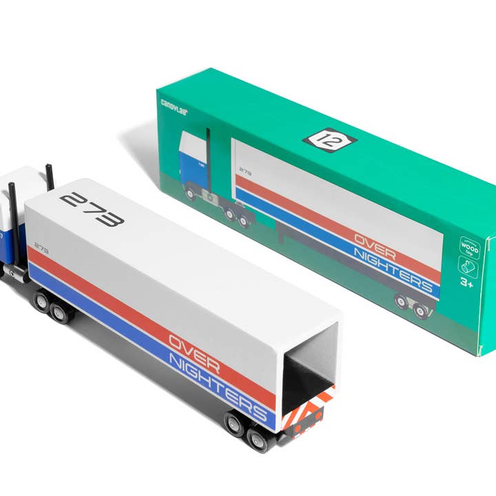 Candylab Toys - Wholesale Toy Car/Truck - Kids - Overnighters Semi Truck2