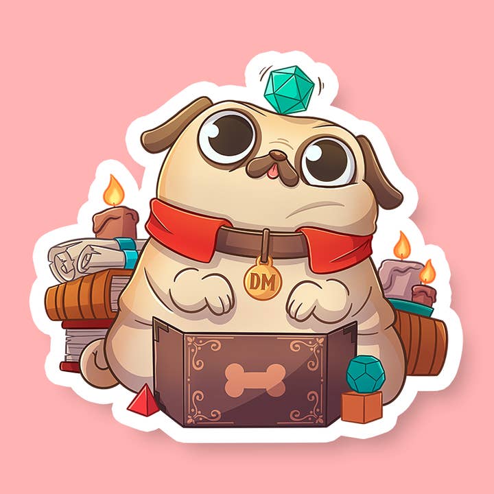 Riftgate - Wholesale Sticker - DM D&D Dog Sticker