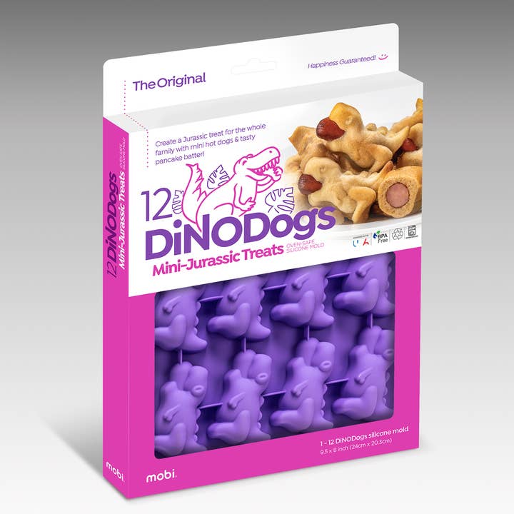 Mobi - Vente Moule pour chocolat - Dino Dogs, moule en silicone1