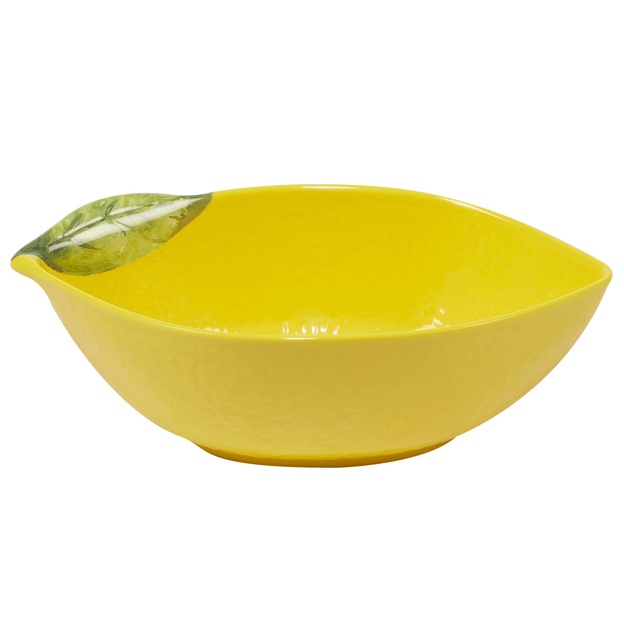 Certified International – wholesale Bowl – Lemon Zest Melamine - HW  3-D Lemon 5 pc. Bowl Set3