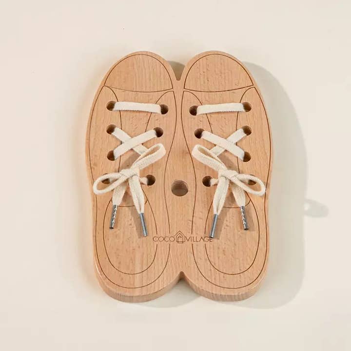 Coco Village - Wholesale Wood Toy - Kids - Wooden Lacing Game