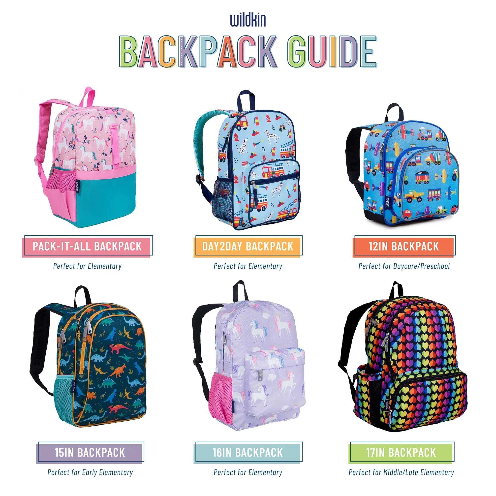 Wildkin - Wholesale Backpack - Kids - Mermaids Backpack - 12 Inch5