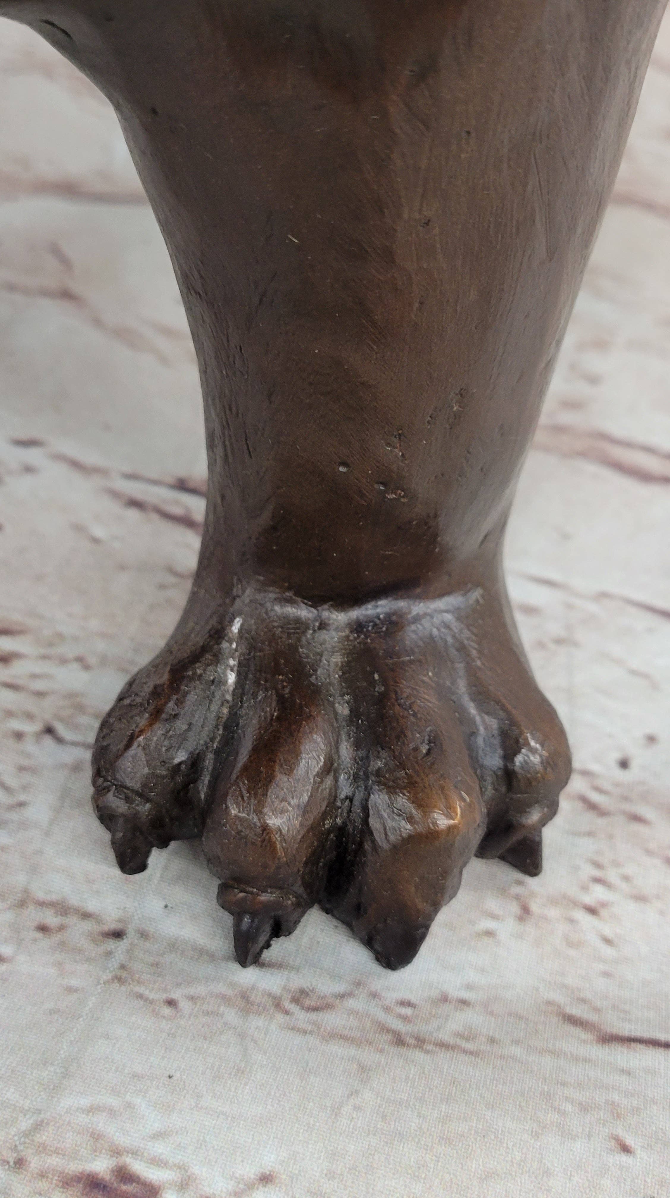 Bronzhaus – Engroshandel Skulptur – Livsstørrelse engelsk bulldog hvalp bronzestatue skulptur figur 14 „x 24"8