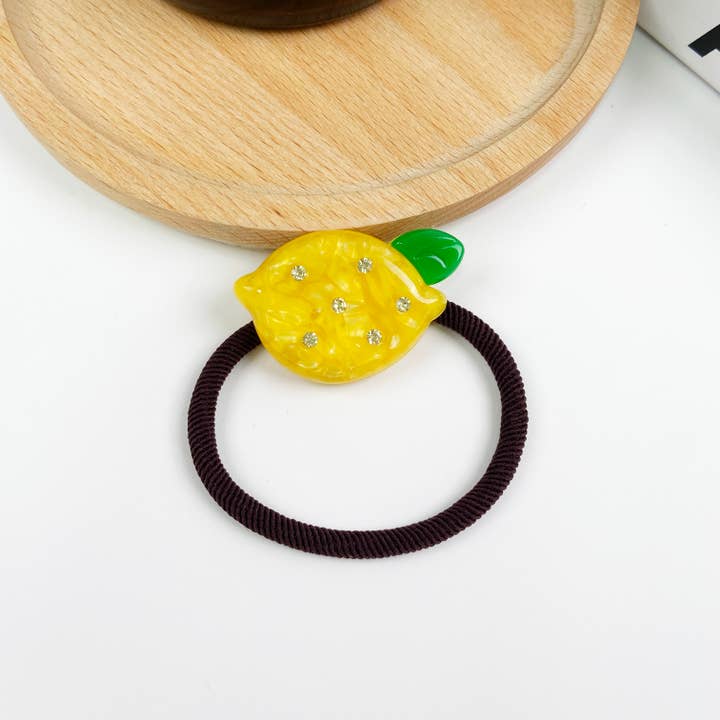 TheDivaSoap - Wholesale Hair Tie - Fruit Acetate Hair Tie Apple Strawberry Hair Ties
