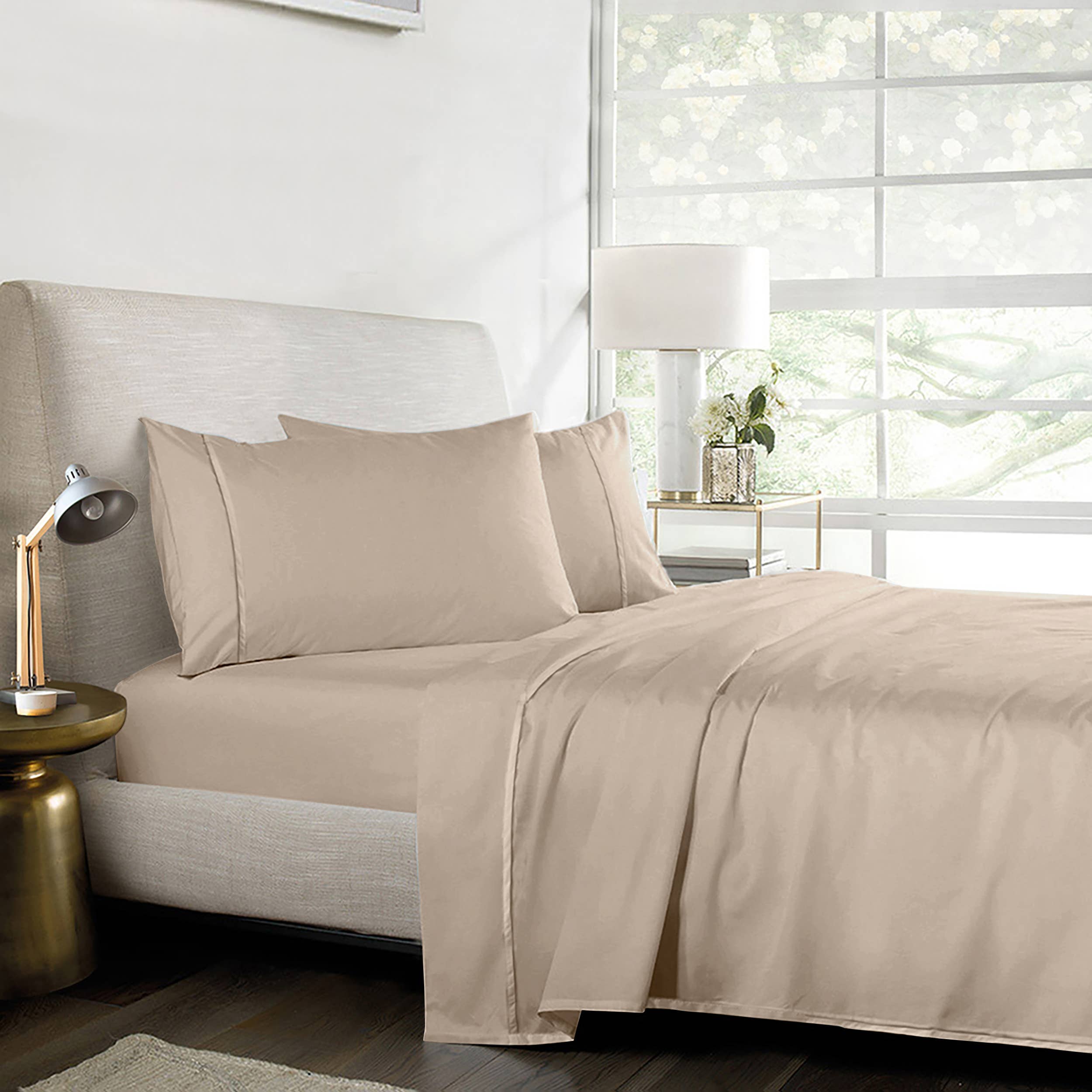 Bedding King - Wholesale Sheet set - 1000TC Pure Egyptian Cotton Ultra Soft Flat / Bed Sheet Sets7
