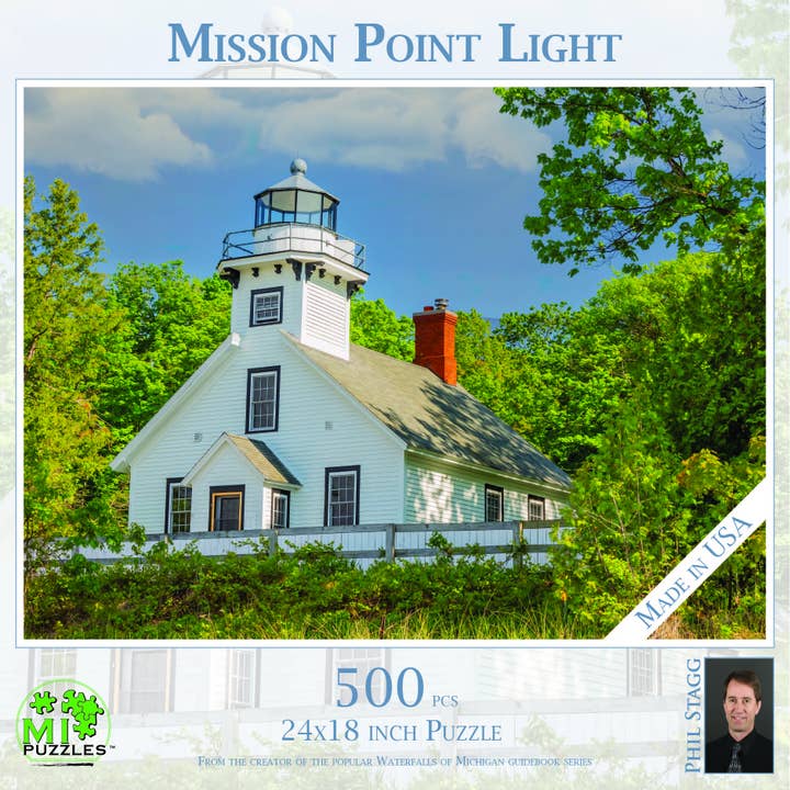 MISSION POINT LIGHT - 500 Piece Puzzle for wholesale by Phil Stagg Photography
