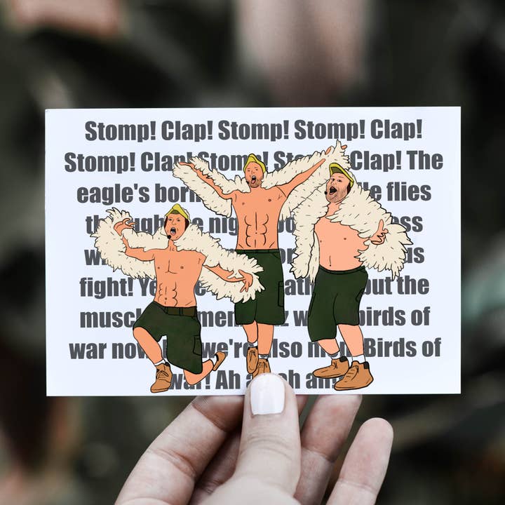 Its Always Sunny in Philadelphia "Eagles" Greeting Card for wholesale by Geeked Out Greetings