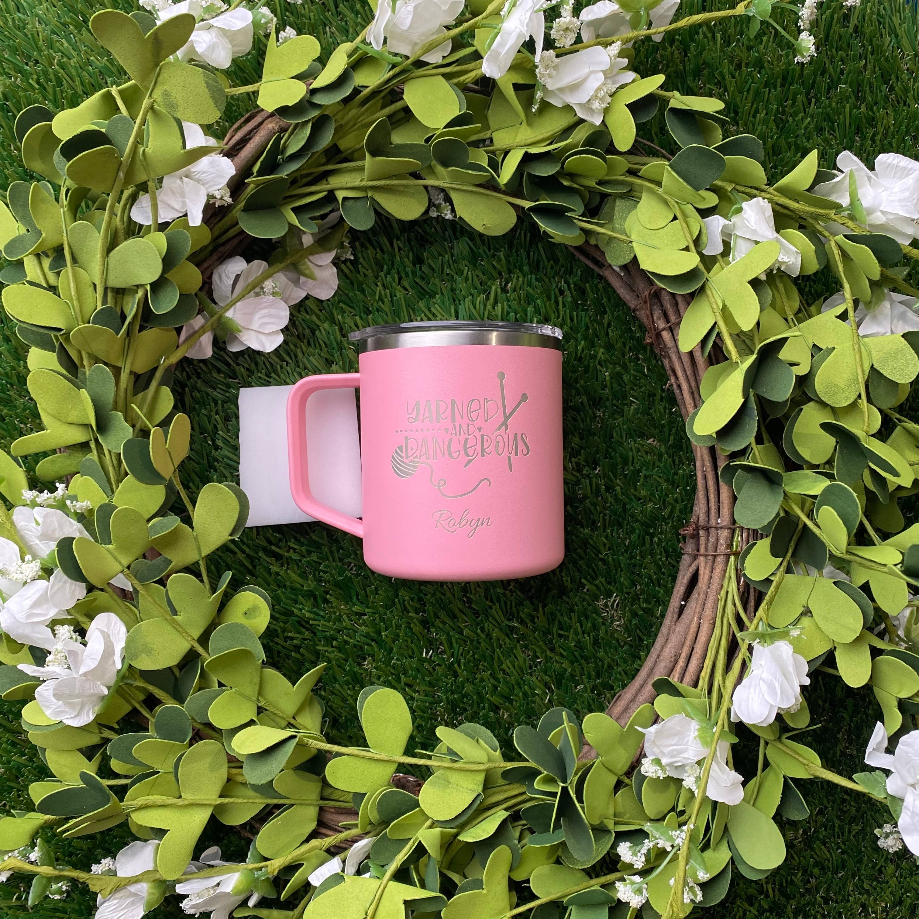 LAMOSE - Wholesale Insulated Mug/Tumbler - Custom Logo Insulated Mug w/ Leakproof Lid and Wide Handle 18