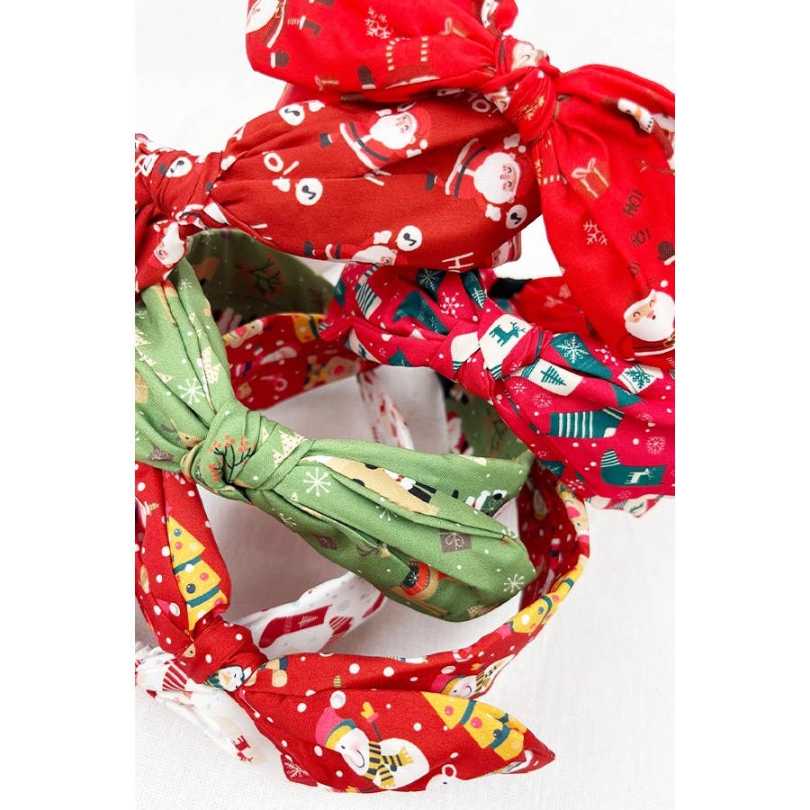 MÉLANGER LA COULEUR Bandeau à Thème de Noël - Design Noué avec Style en vente sur Faire9