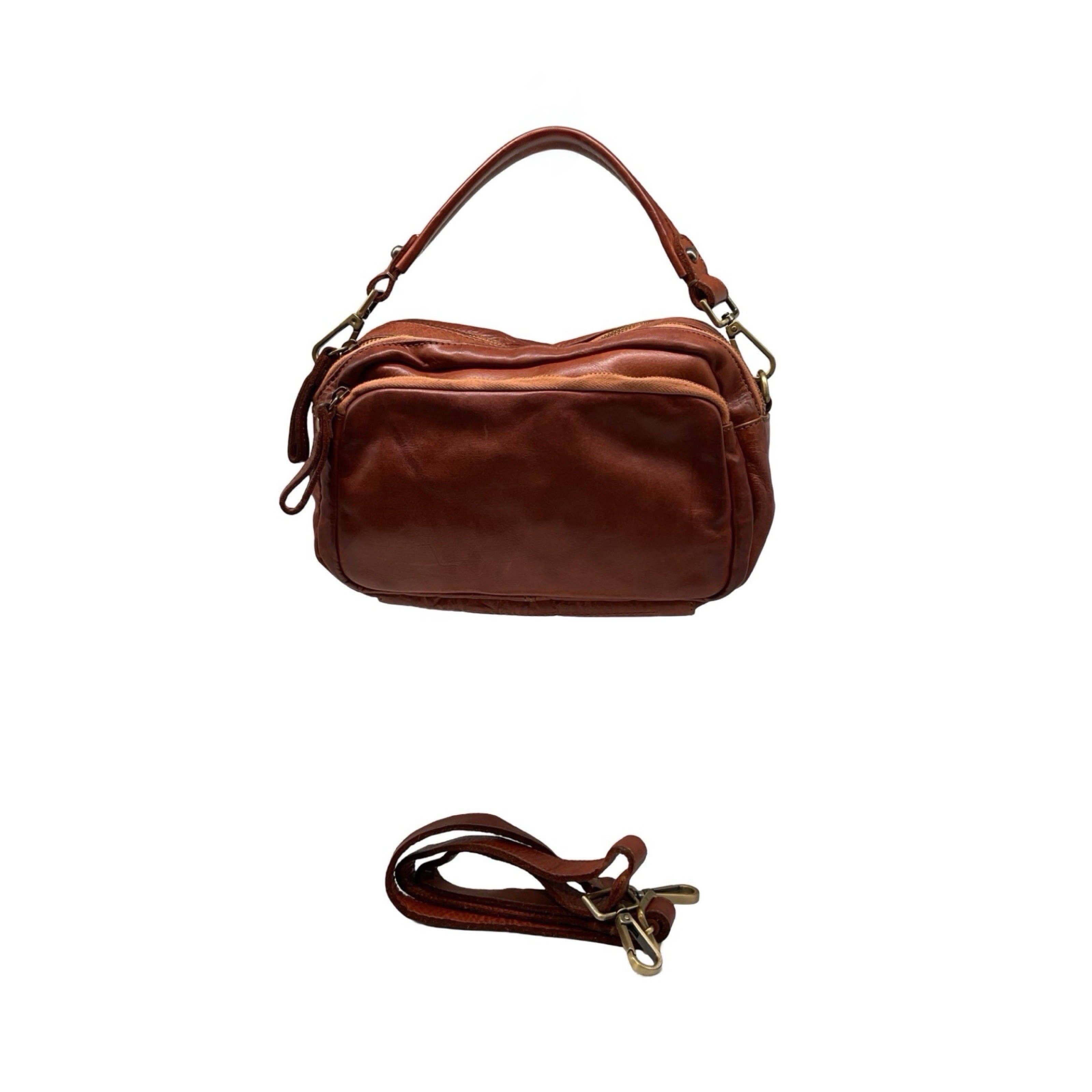 Louisa lee - Wholesale Shoulder Bag - Women's - ZOE COWHIDE LEATHER SHOULDER BAG0