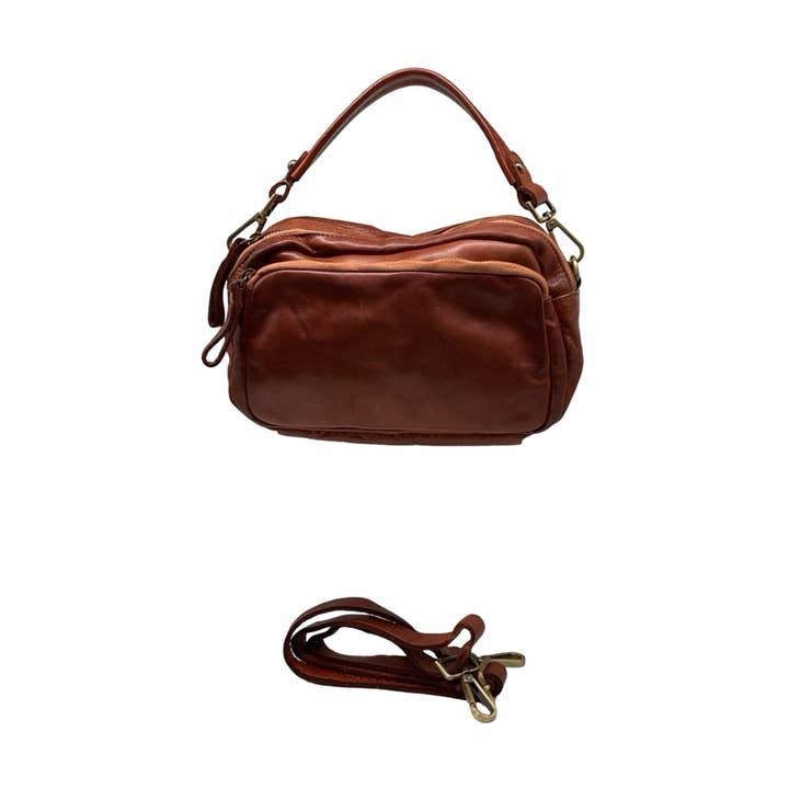 Louisa lee - Wholesale Shoulder Bag - Women's - ZOE COWHIDE LEATHER SHOULDER BAG0
