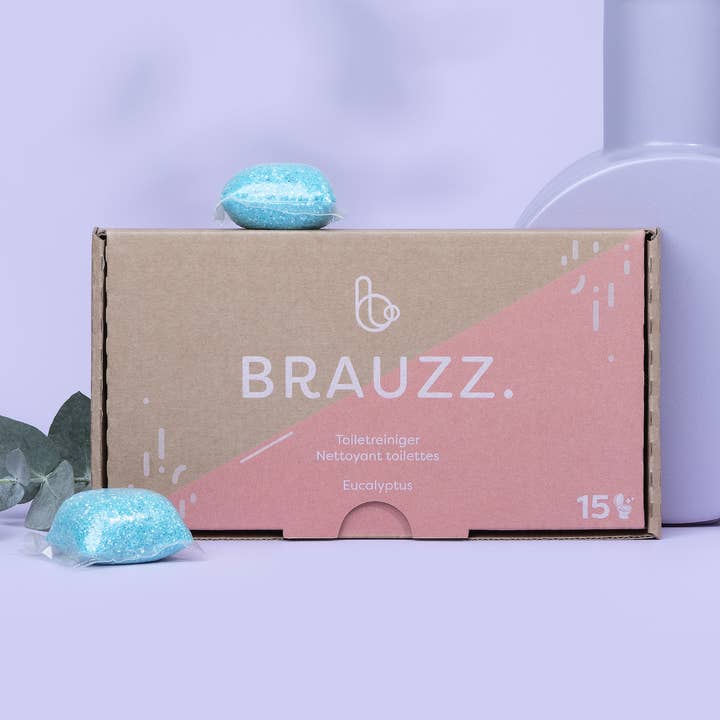 BRAUZZ. Limpiador de inodoros (15 bolsas) para venta al por mayor de BRAUZZ.