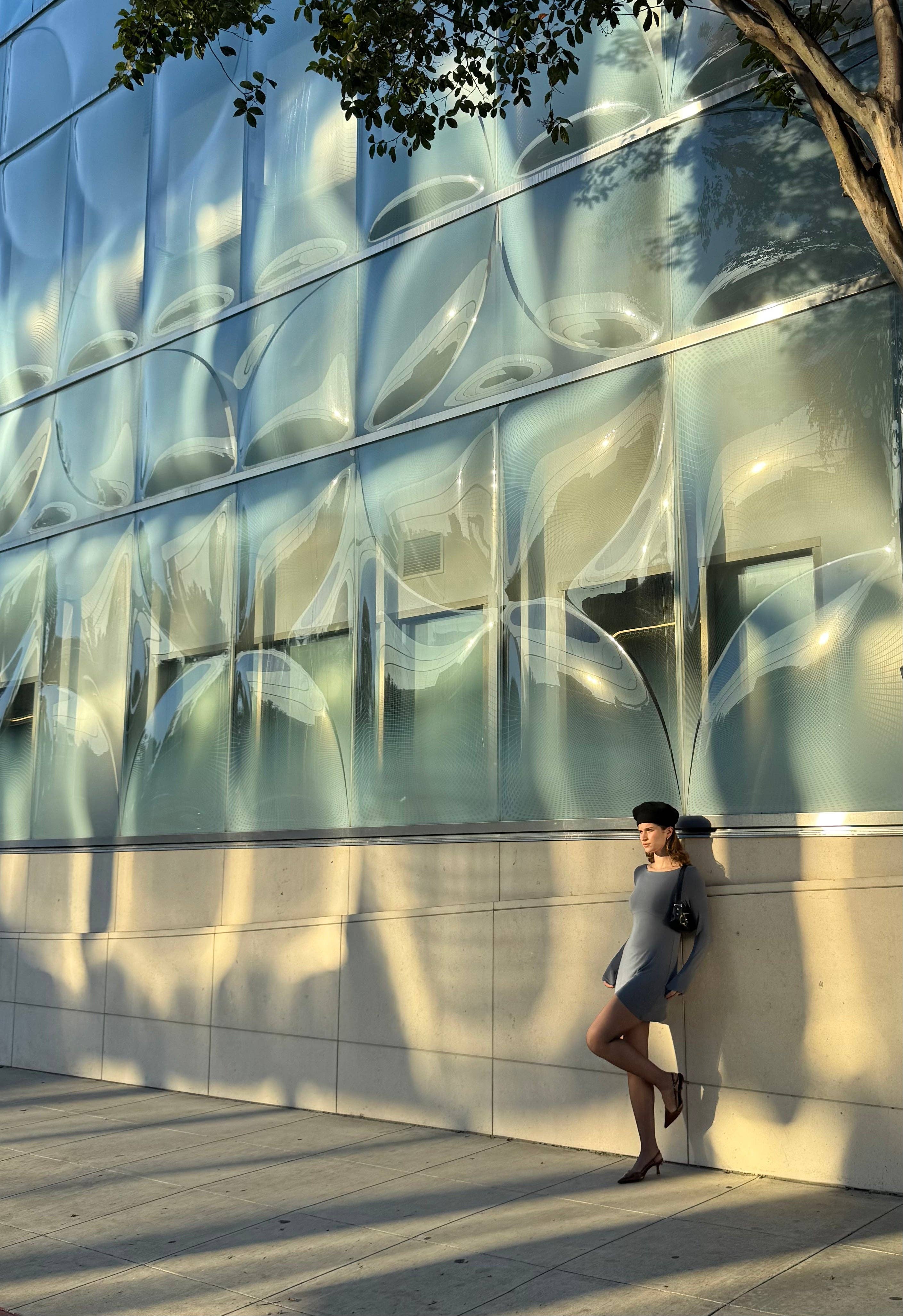 BOATNECK DRESS IN SLATE for wholesale on Faire7