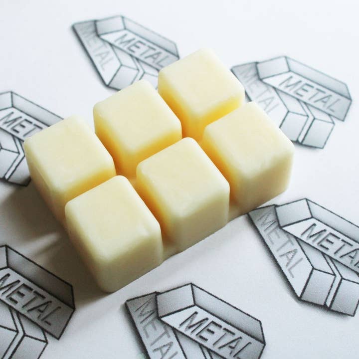 Metallic Steel Scented Melts - Natural Vegan Soy Wax for wholesale by Radical Works