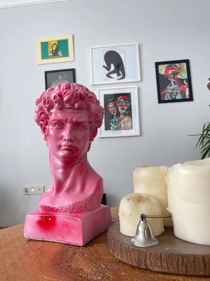 Grande statue sculptée de David pour la vente par RomaArtSculptures