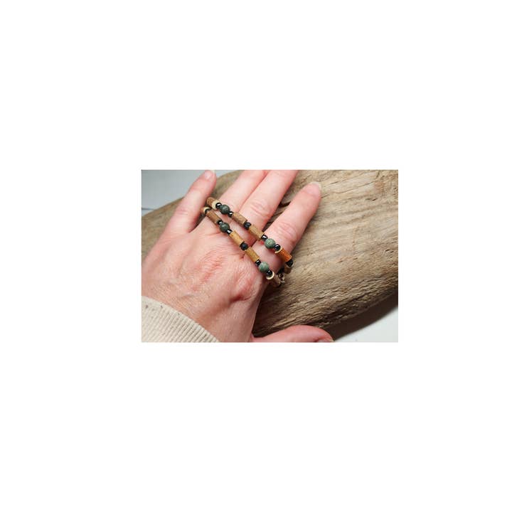 Collares de madera de avellana para adultos y adolescentes para venta al por mayor de Maroke Rain Gear