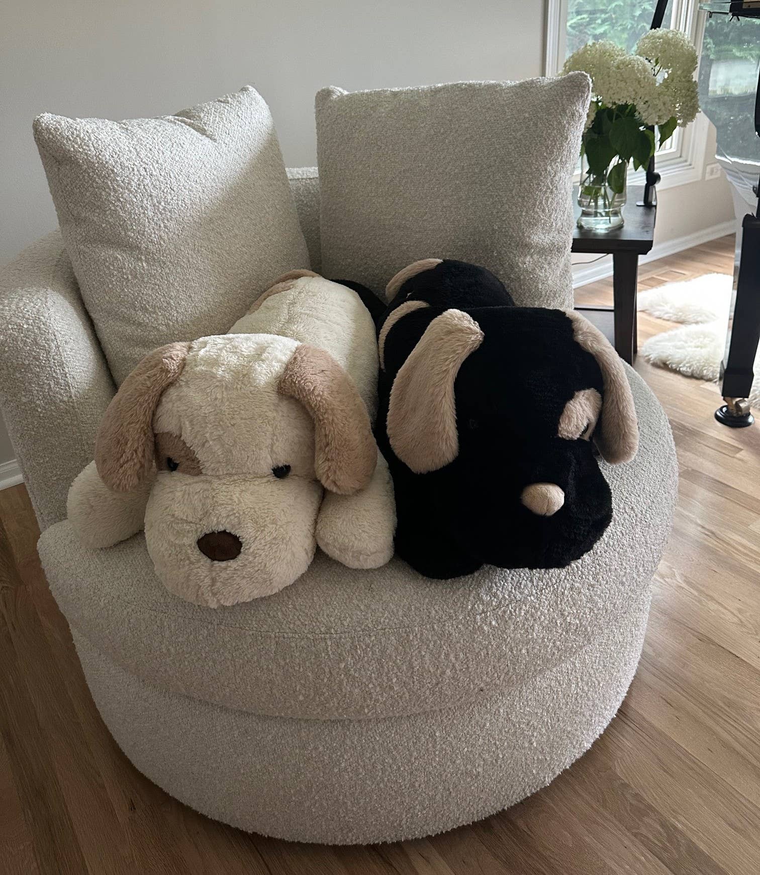 Cuddlery - Wholesale Stuffed/Plush Toy - Kids & Baby - CUDDLERY 6 LBS Black Dog - Weighted Stuffed Animal4