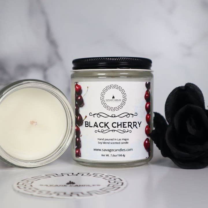 Black Cherry for wholesale by Savage Candles LLC