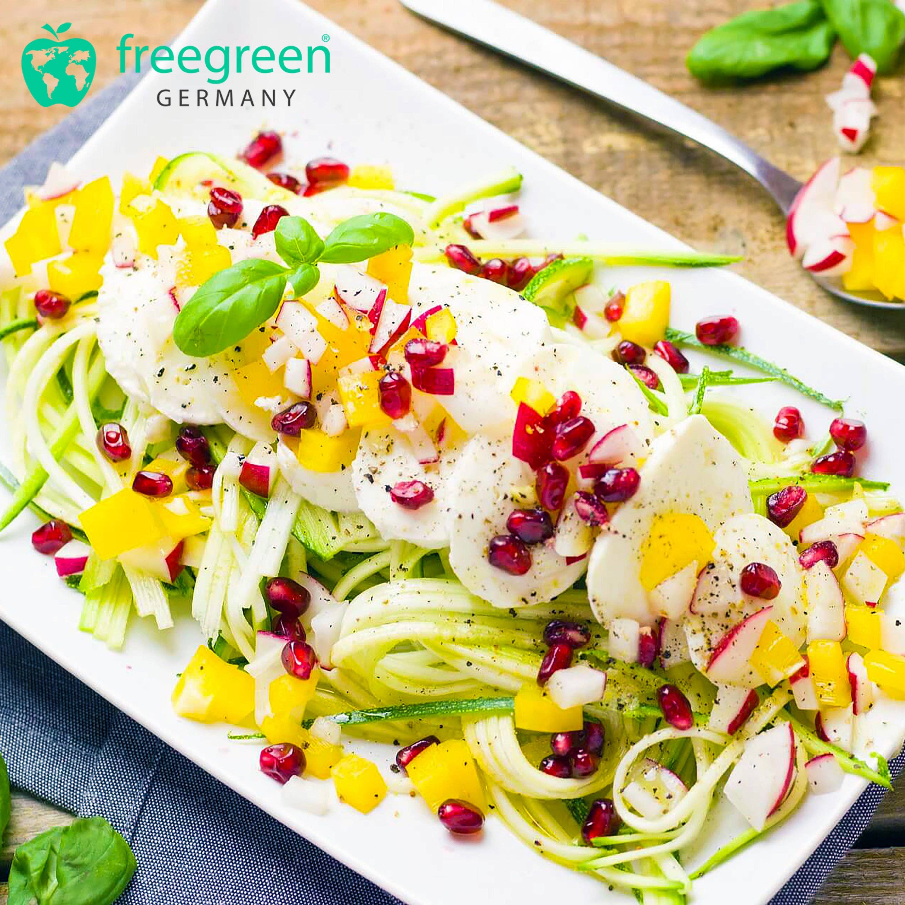 freegreen® - Venta al por mayor Utensilio/dispositivo de cocina - Cortador en espiral freegreen® con libro de recetas incluido7