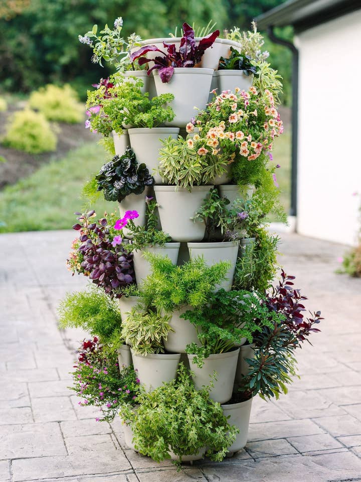 GreenStalk 7 niveaux de base - Pierre éblouissante pour la vente par GreenStalk Garden