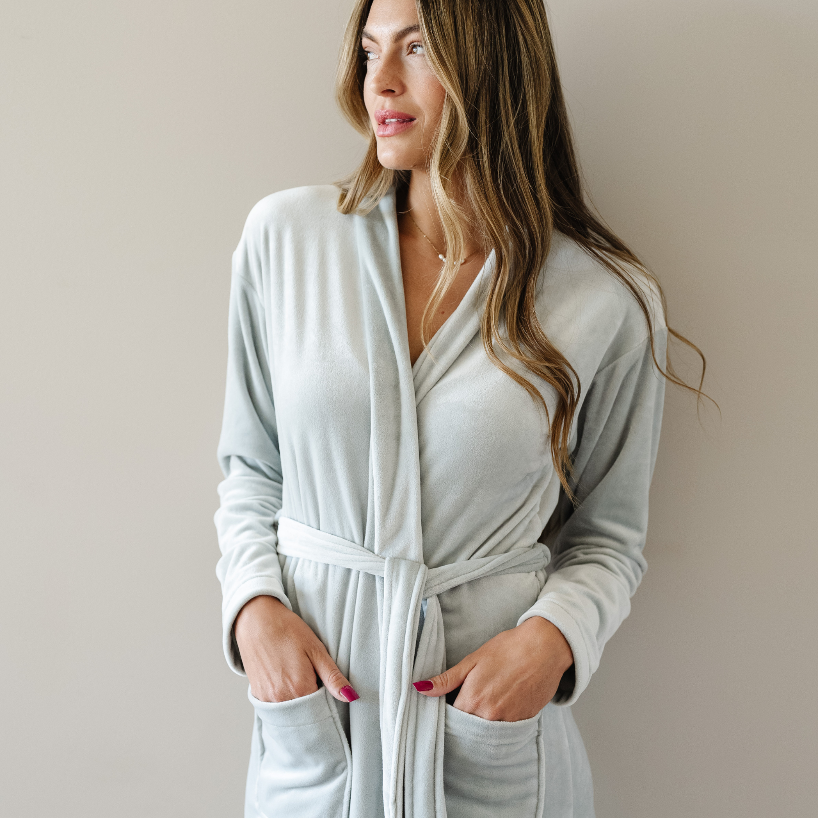 Saranoni - Wholesale Robe - Women's - MINKY STRETCH LUXE ROBES2