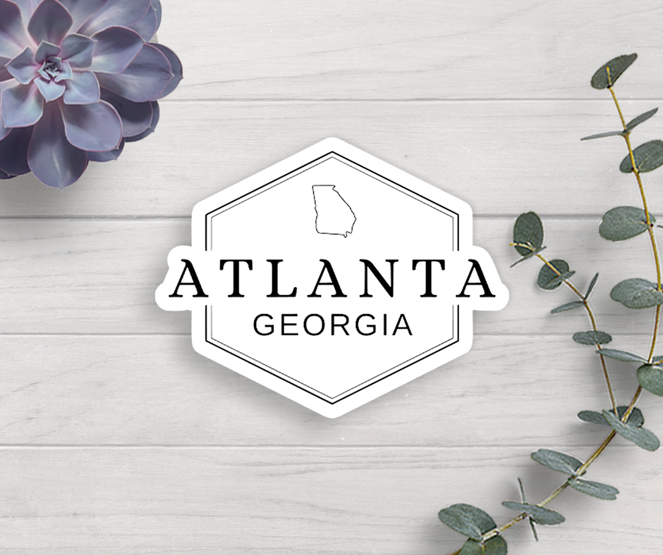 Expression Design Co - Wholesale Sticker - Custom City State Vinyl Sticker1