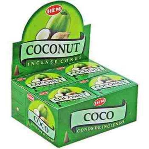 Hem Coconut Cones 1``-308 for wholesale by International Gifts Ltd.