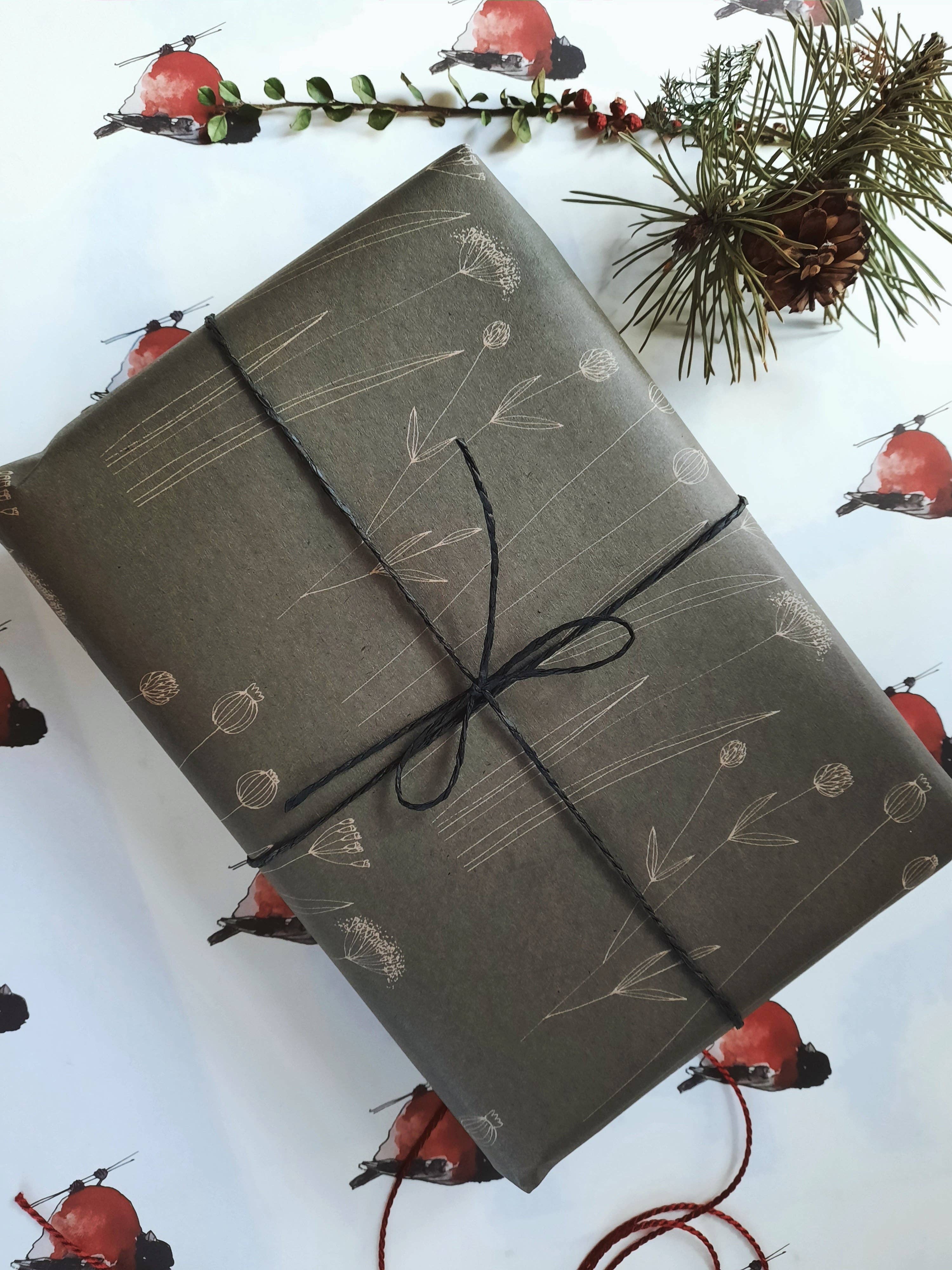 MyDesignPictures – Engroshandel Indpakningspapir – Sæt med 3 stykker Grafisk Blomster Kraft Indpakningspapir2