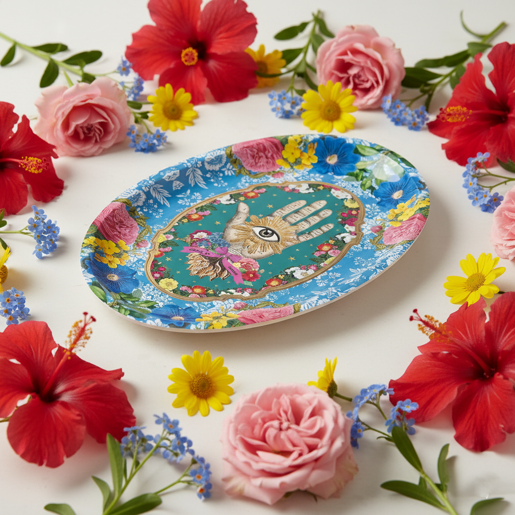 Mouchkine Jewelry – wholesale Decorative tray – Lucky Hand 31x22 cm tray3