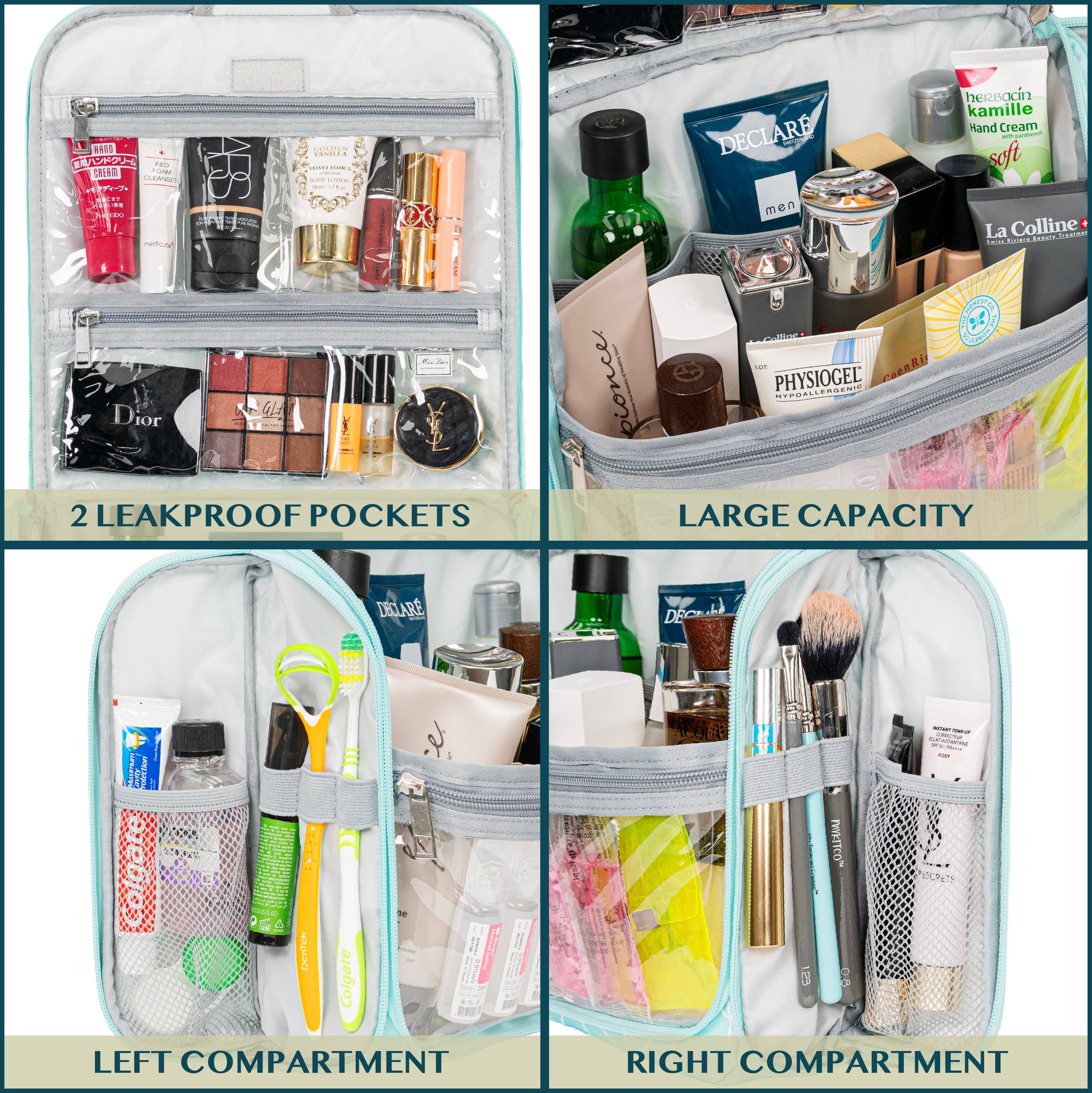 Pavilia – wholesale Toiletry bag – Unisex – Classic Hanging Toiletry Organizer Bag39