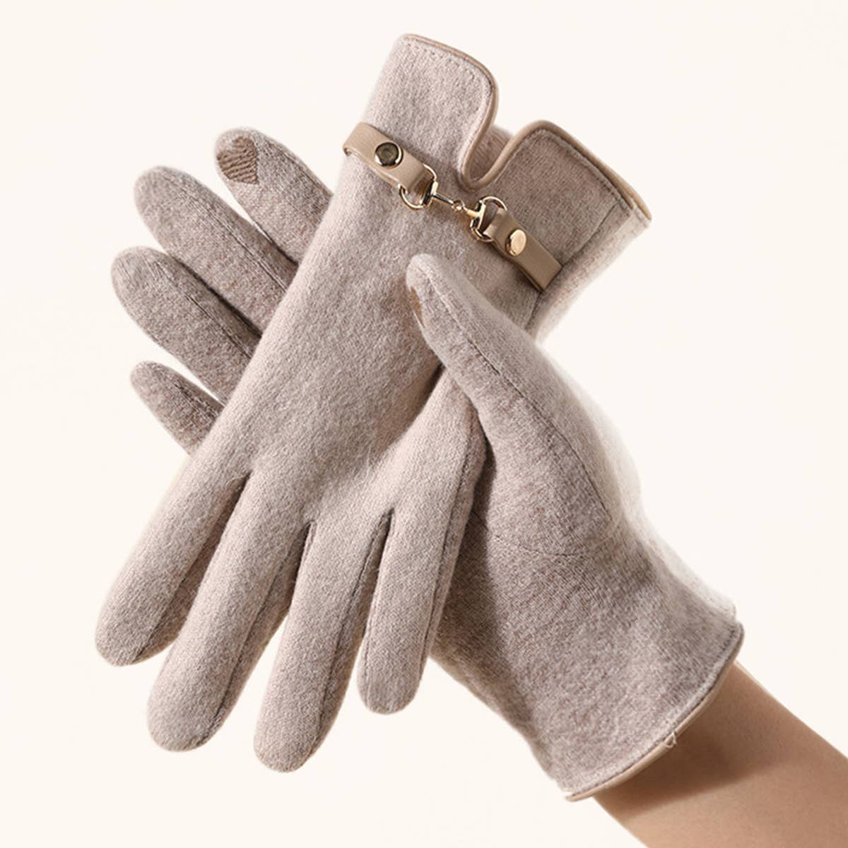 ACCITY - Wholesale Gloves - Women's - Cute Wool Touchscreen Gloves – Winter for Women_CWAG00482