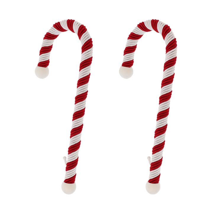 Haute Decor - Wholesale Christmas Decoration - Candy Cane Stocking Holder - 2 Pack - Large0