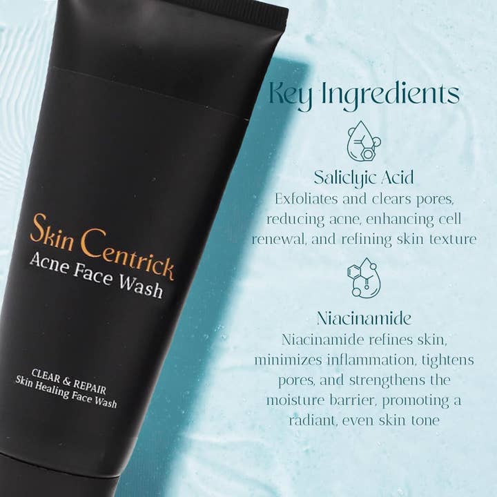 Skin Centrick - Wholesale Facial Cleanser - Acne Face Wash1