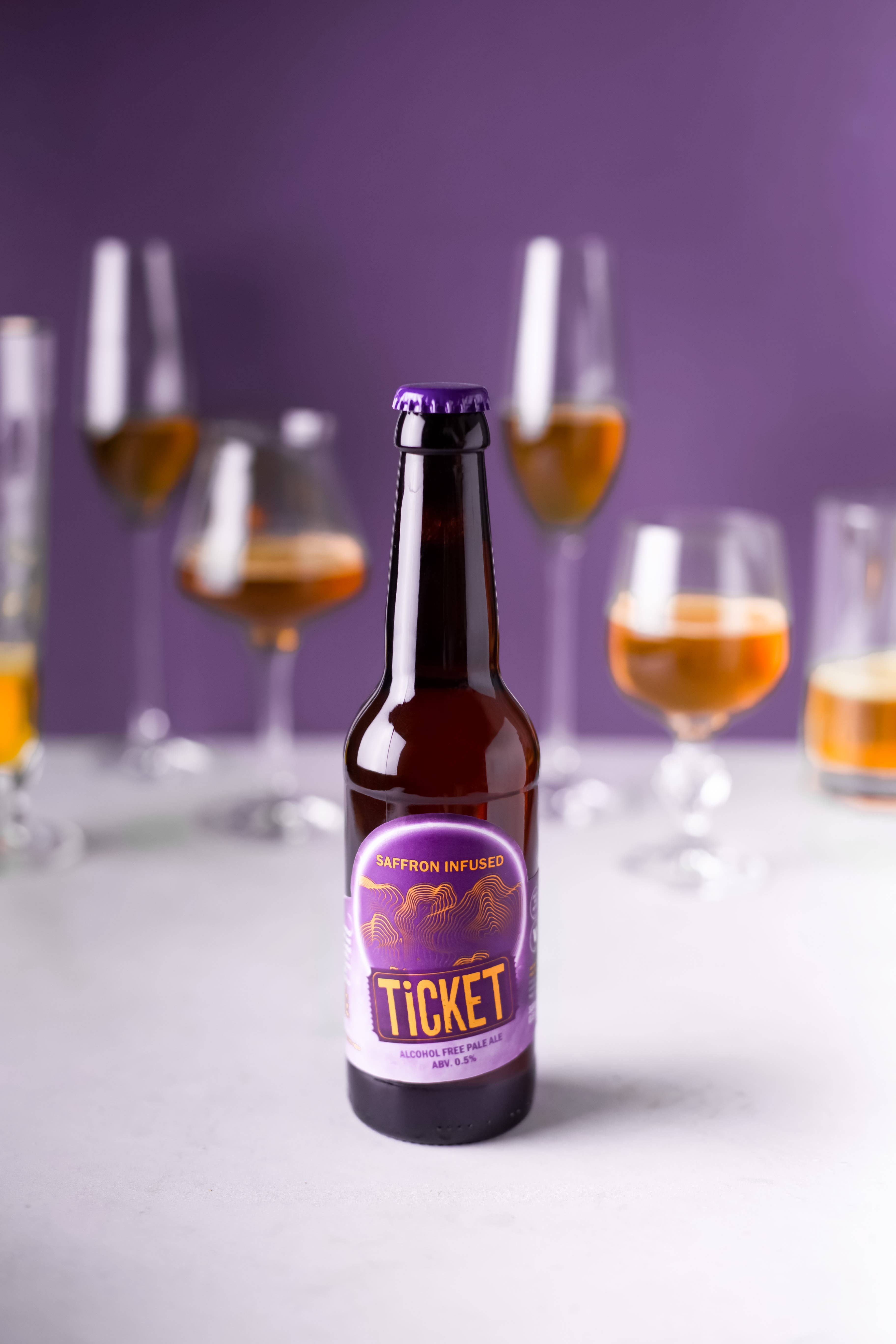 Ticket – wholesale Non-alcoholic beer – TiCKET Pale ale  bottle1