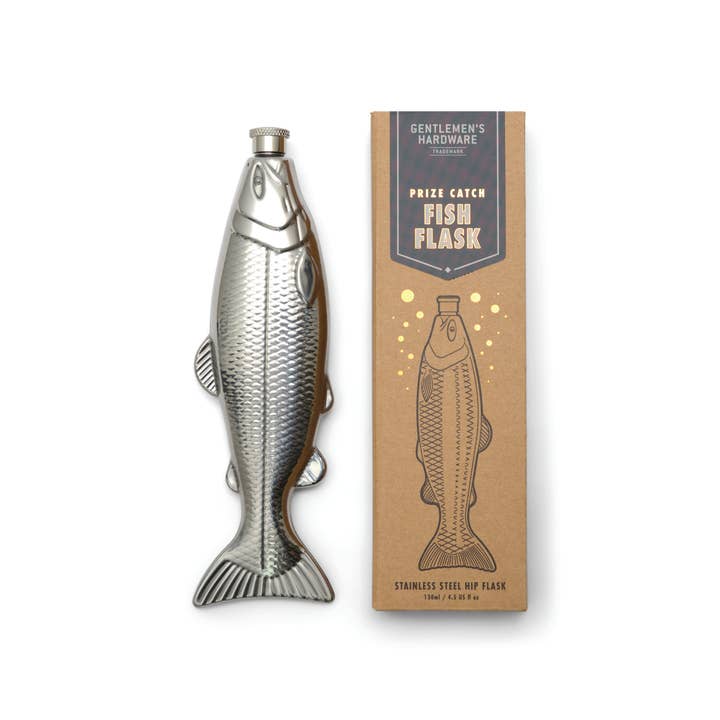 Gentlemen's Hardware - Wholesale Flask - Fish Hip Flask2
