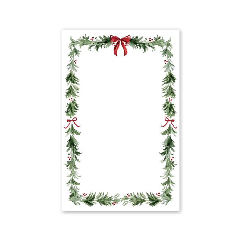 Dogwood Hill - Wholesale Invitations - Christmas Spirits Garland Bulk Invitation2