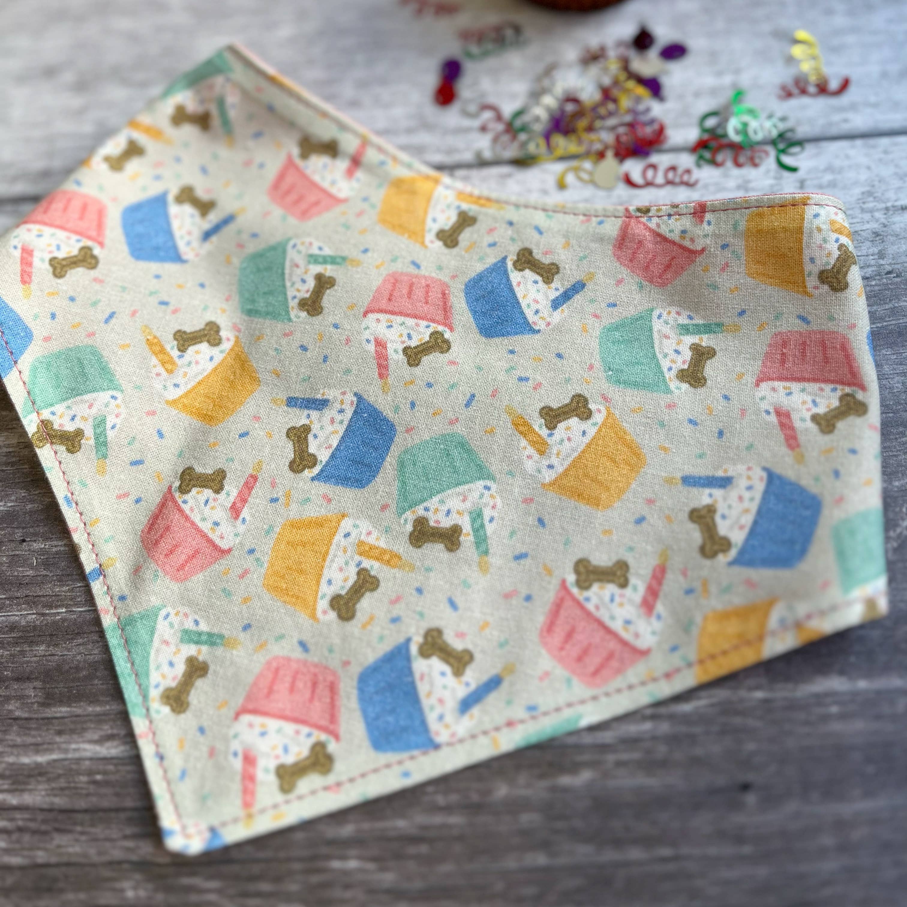 Baxter's Boutique – wholesale Pet bandana – Dog – Bandana | Birthday Pupcakes / It's My Birthday1