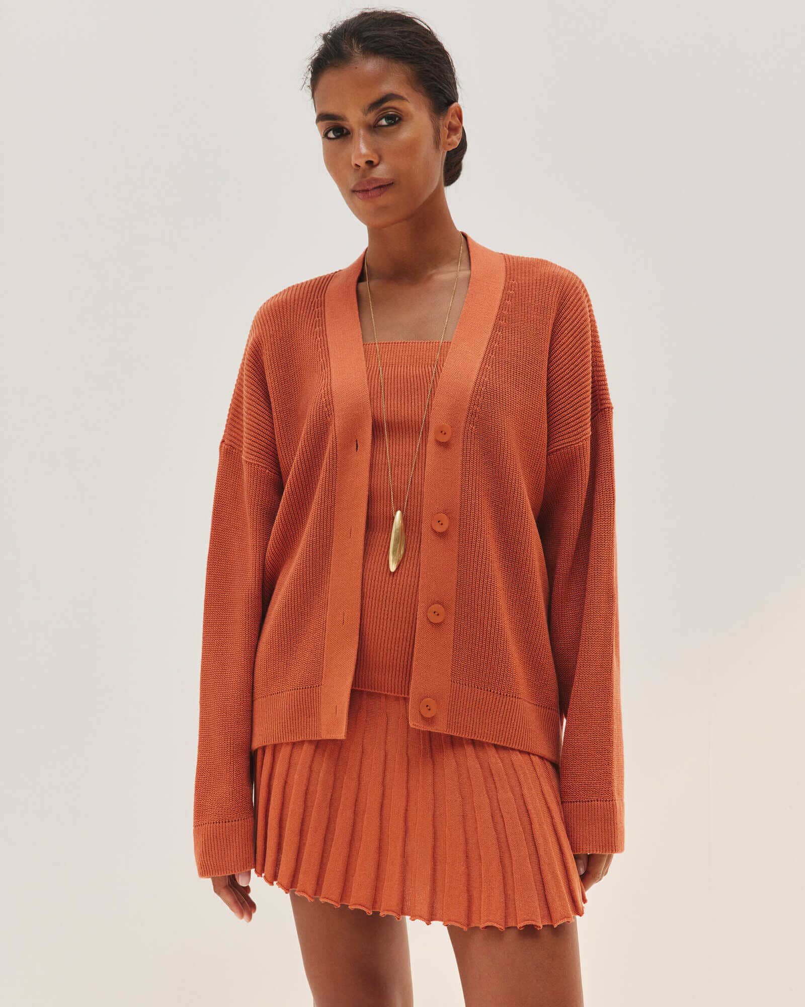 Nenya Fashion Limited – wholesale Kofta - Dam – Monki Ribbstickad Cardigan Lorin1